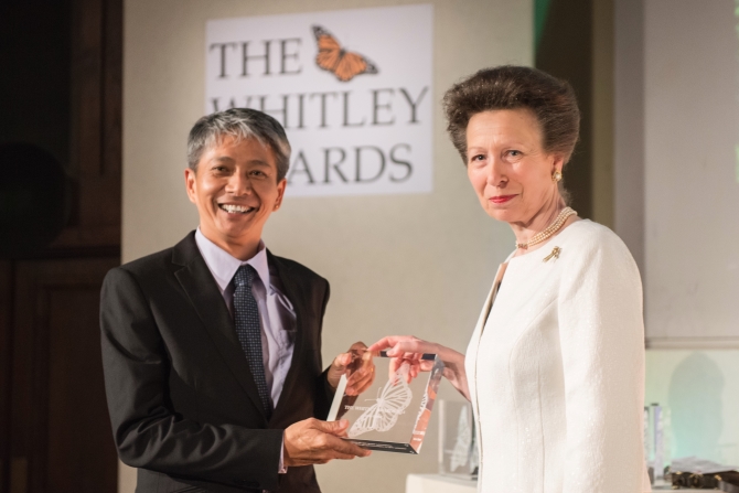 Melvin Gumal, Whitley Awards 2014