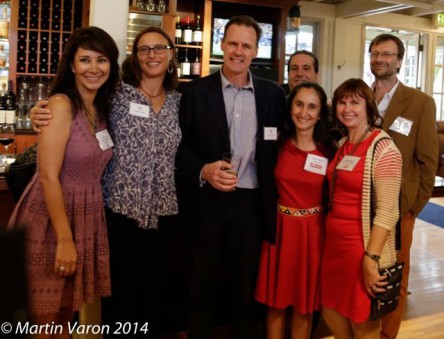 From left: Joanna Alfaro-Shigueto, Rachel Graham, Edward Whitley, Shivani Bhalla, Elena Bykova, Claudio Sillero and Mauro Lucherini